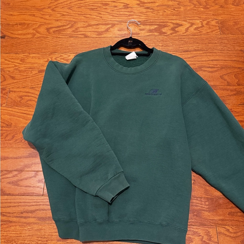 New Balance Unisex Green Sweater